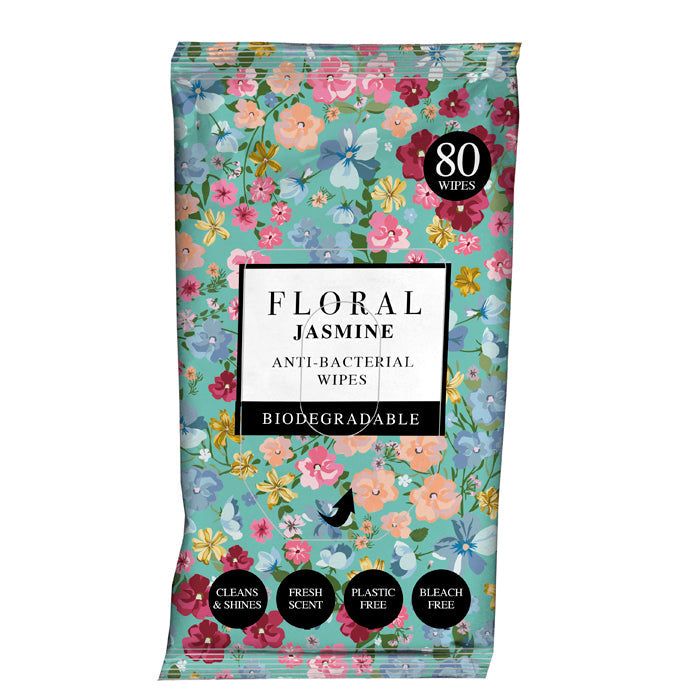 12 x Floral Anti Bac Wipes 430gm - Jasmine - Premium Quality Tissue Online - Product Image 12 x Floral Anti Bac Wipes 430gm - Jasmine - Premium Quality Tissue Online - Product Image
